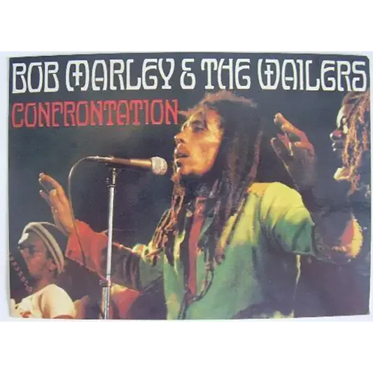 Postcard Bob Marley - Confrontation
