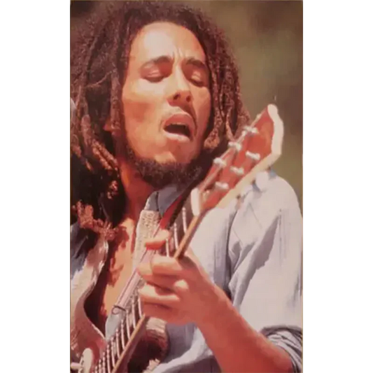 Postcard Bob Marley - Guitar