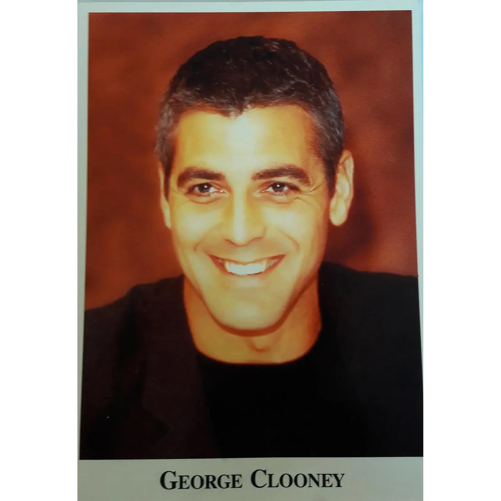 Postcard George Clooney