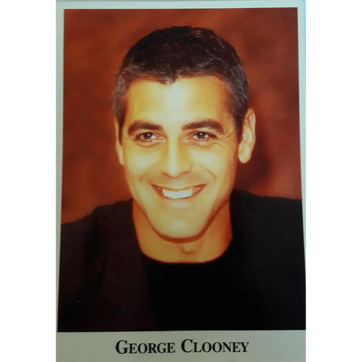 Carte postale George Clooney