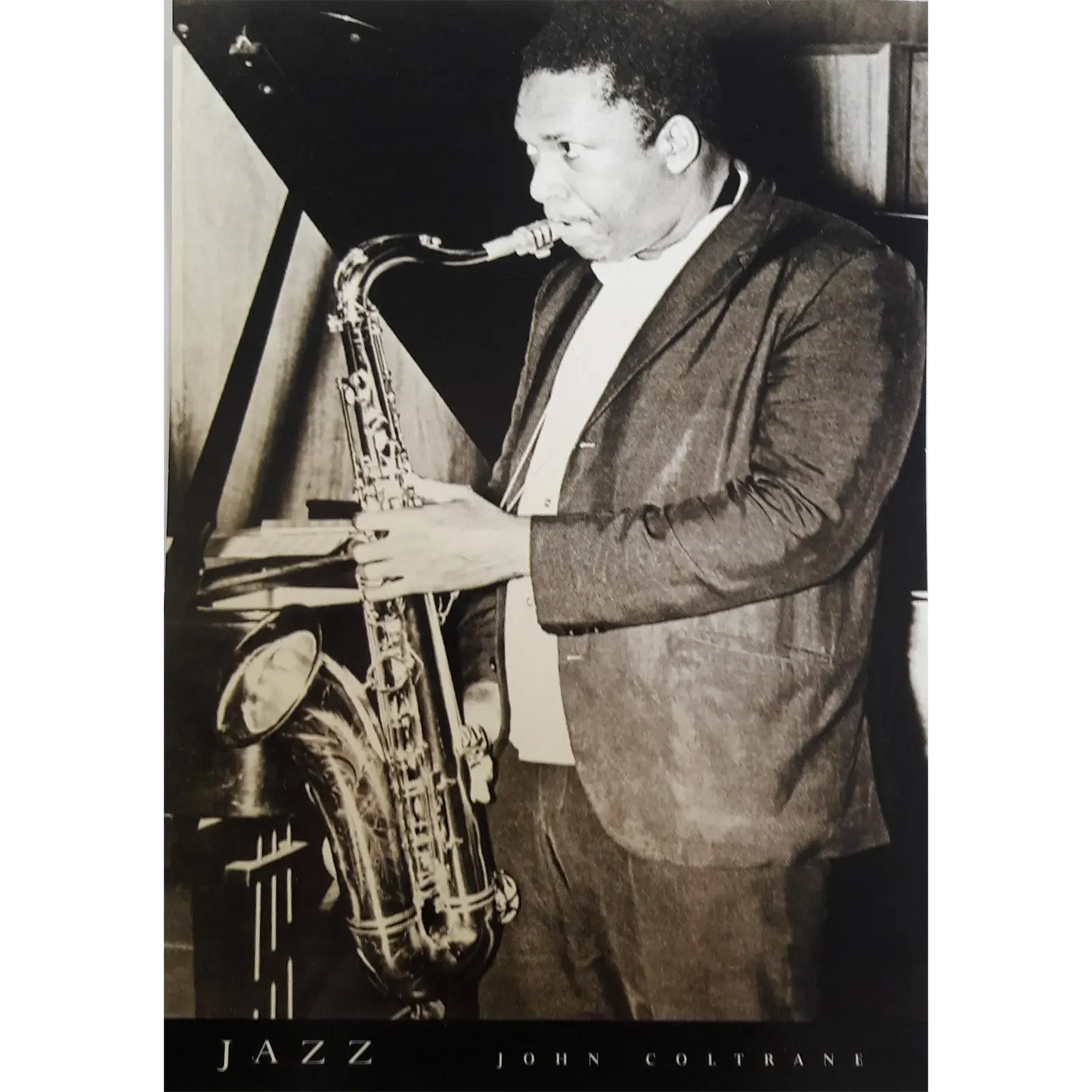Carte postale John Coltrane