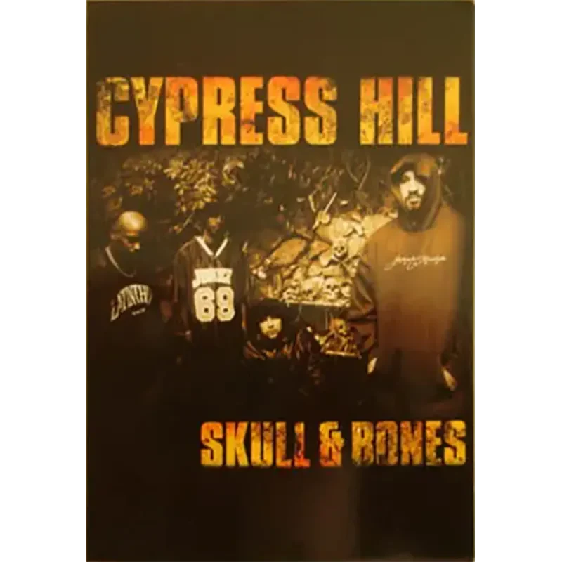 Postcard Cypress Hill - Skull & bones