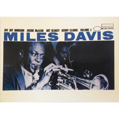 Carte postale Miles Davis - Blue note