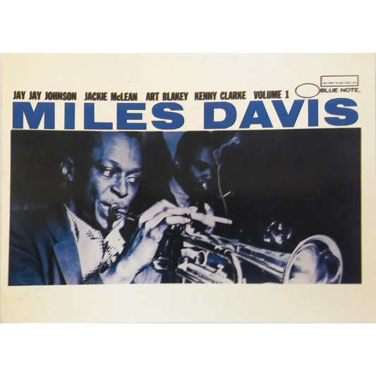 Postcard Miles Davis - Blue note