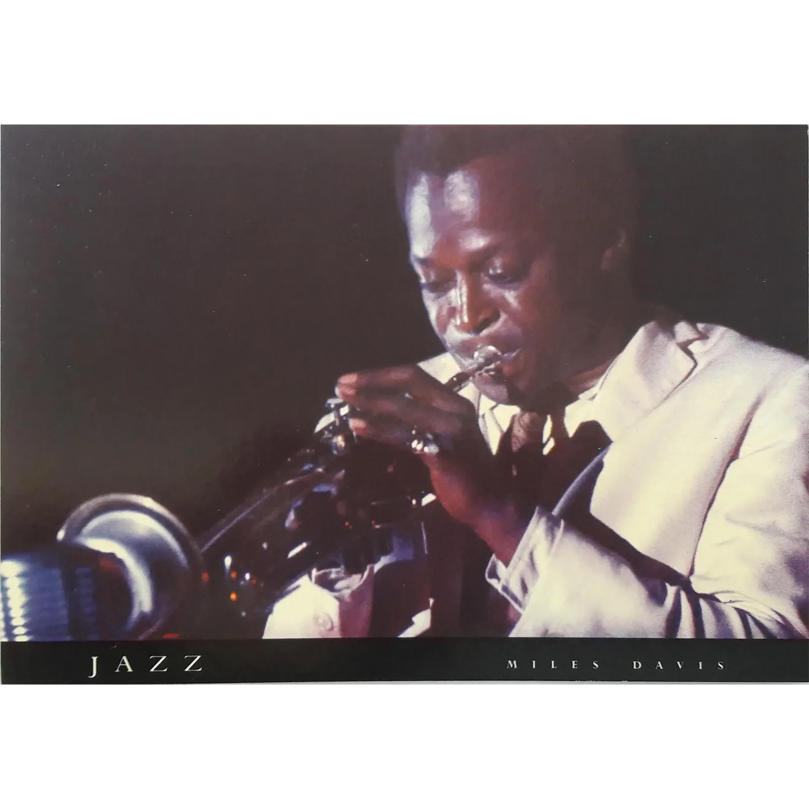 Postcard Miles Davis