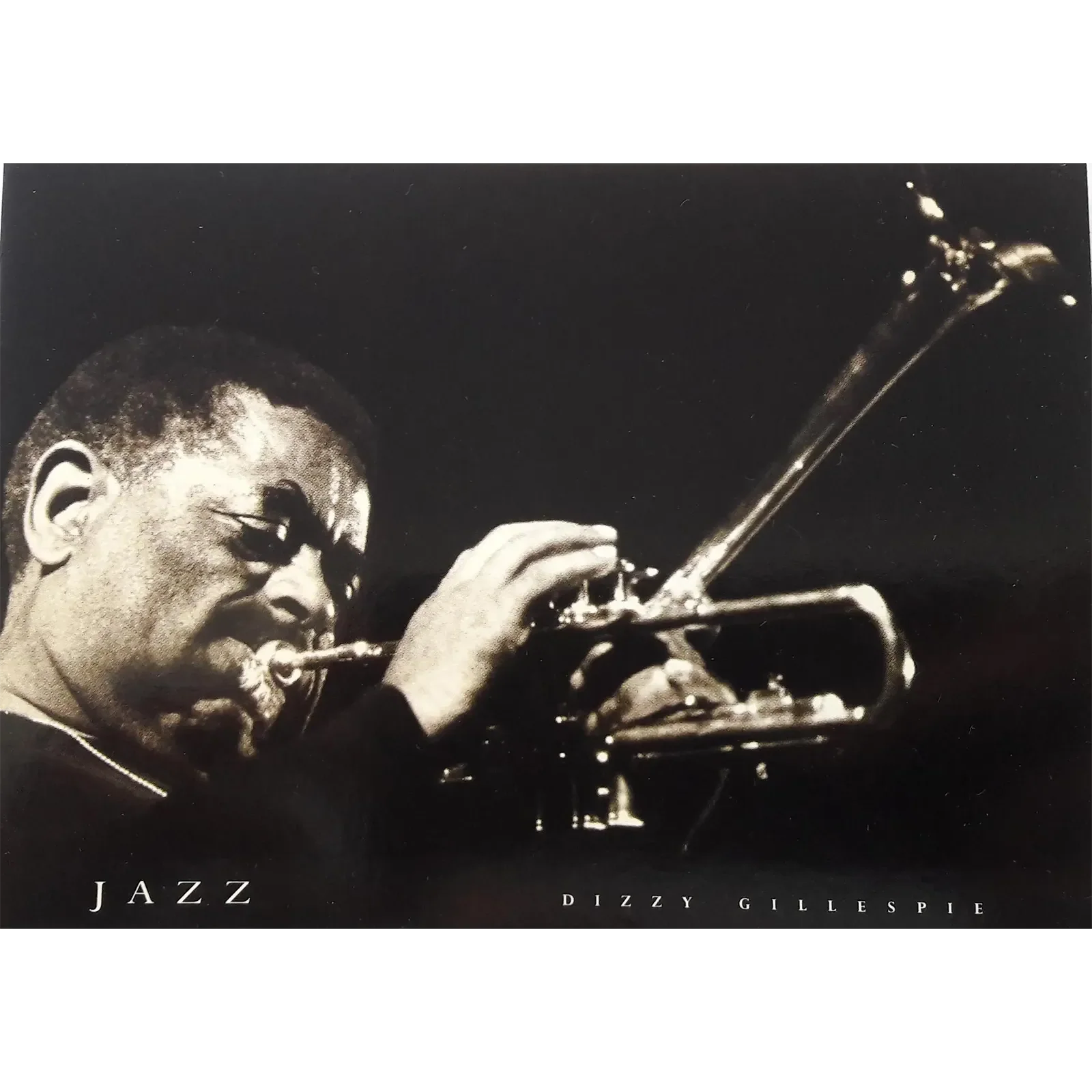 Postcard Dizzy Gillespie