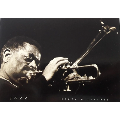 Carte postale Dizzy Gillespie