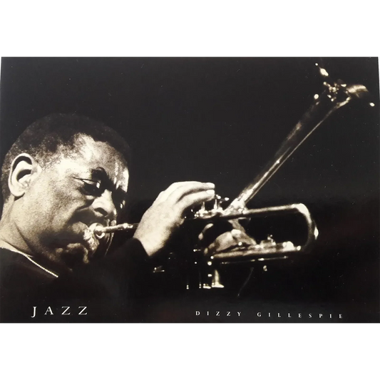 Postcard Dizzy Gillespie