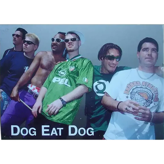 Postcard Dog Eat Dog