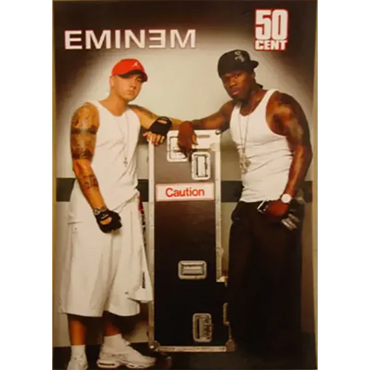 Postcard Eminem & 50Cent