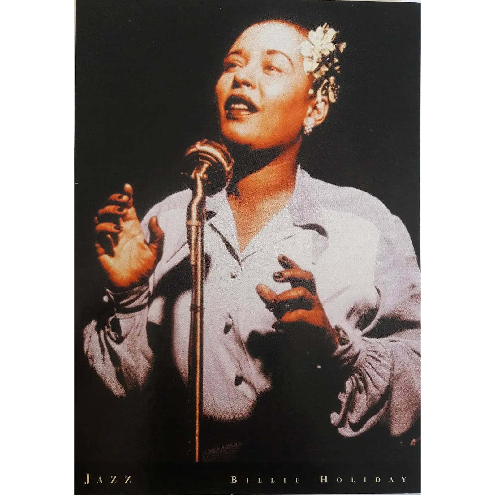 Postcard Billie Holiday