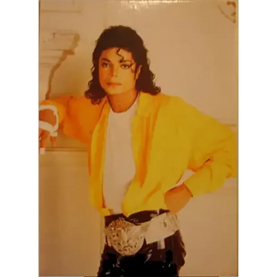 Carte postale Michael Jackson - Bad