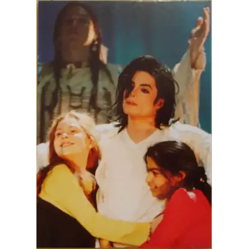 Carte postale Michael Jackson - Earth song
