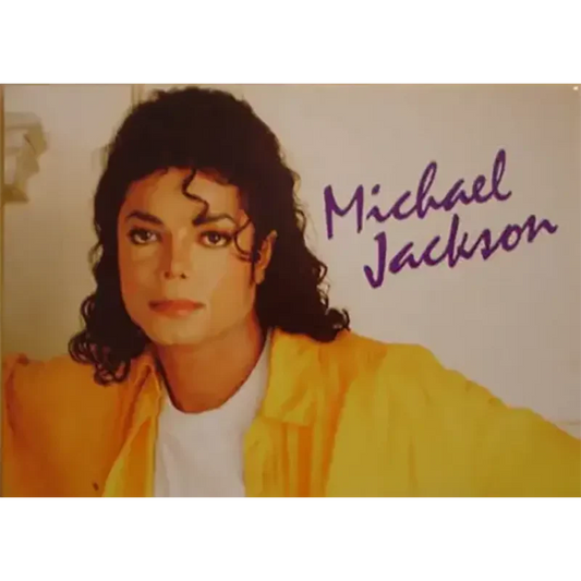 Postcard Michael Jackson - 1987