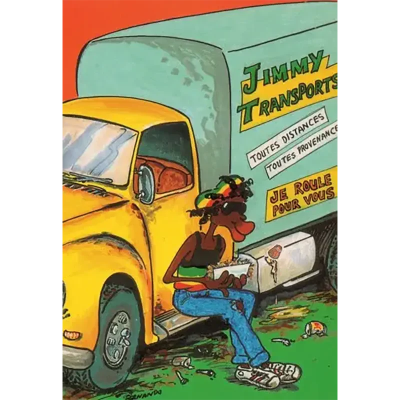 Carte postale Reggae - Jimmy transports
