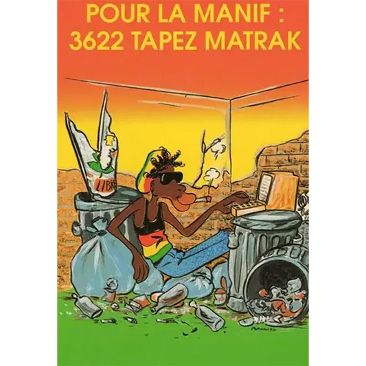 Postcard Reggae - Jimmy 3622 Matrak