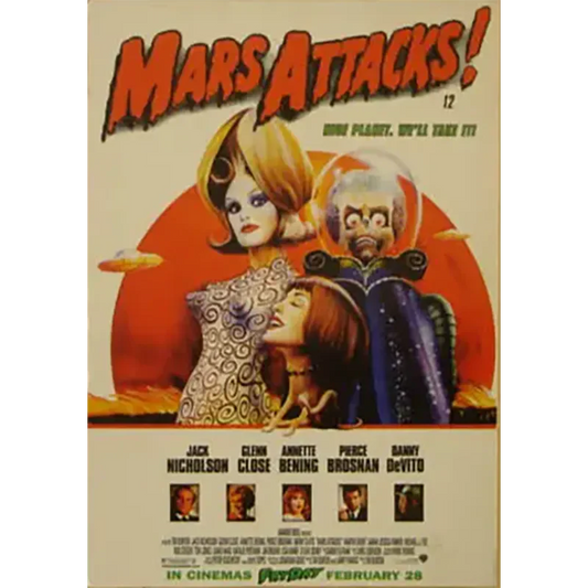 Postcard Mars Attacks !