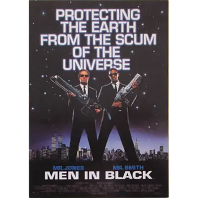 Carte postale Men in Black - Protecting the Earth