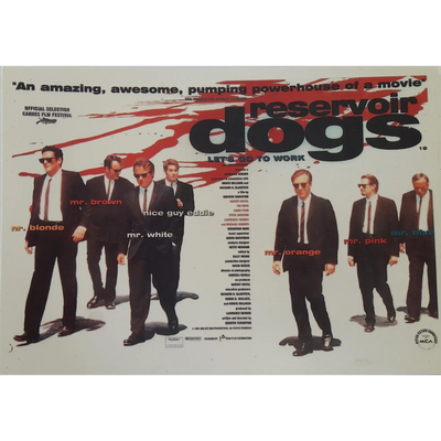Carte postale Reservoir Dogs
