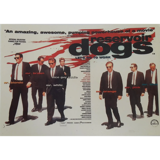 Carte postale Reservoir Dogs
