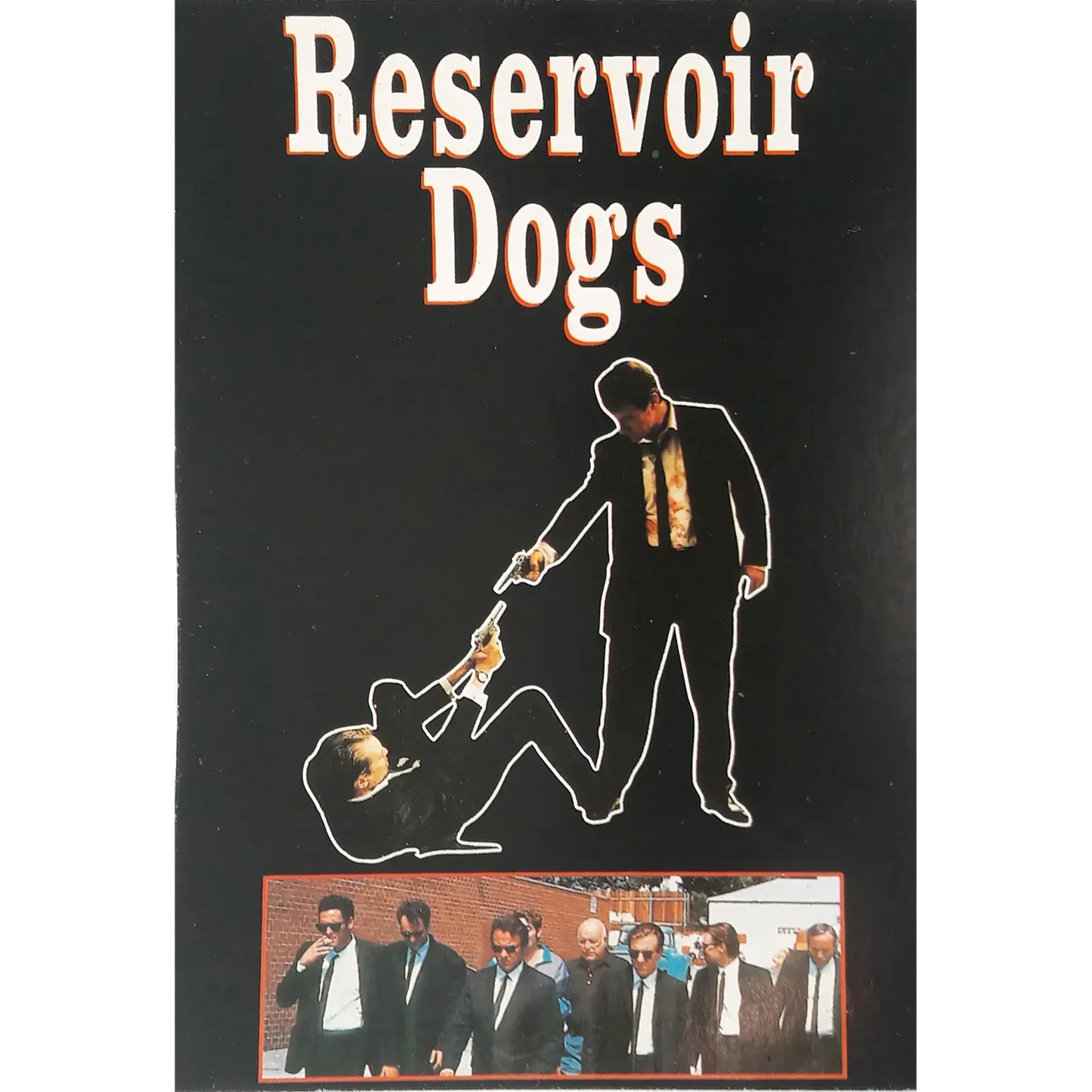 Carte postale Reservoir Dogs - Mr. White vs Mr. Pink