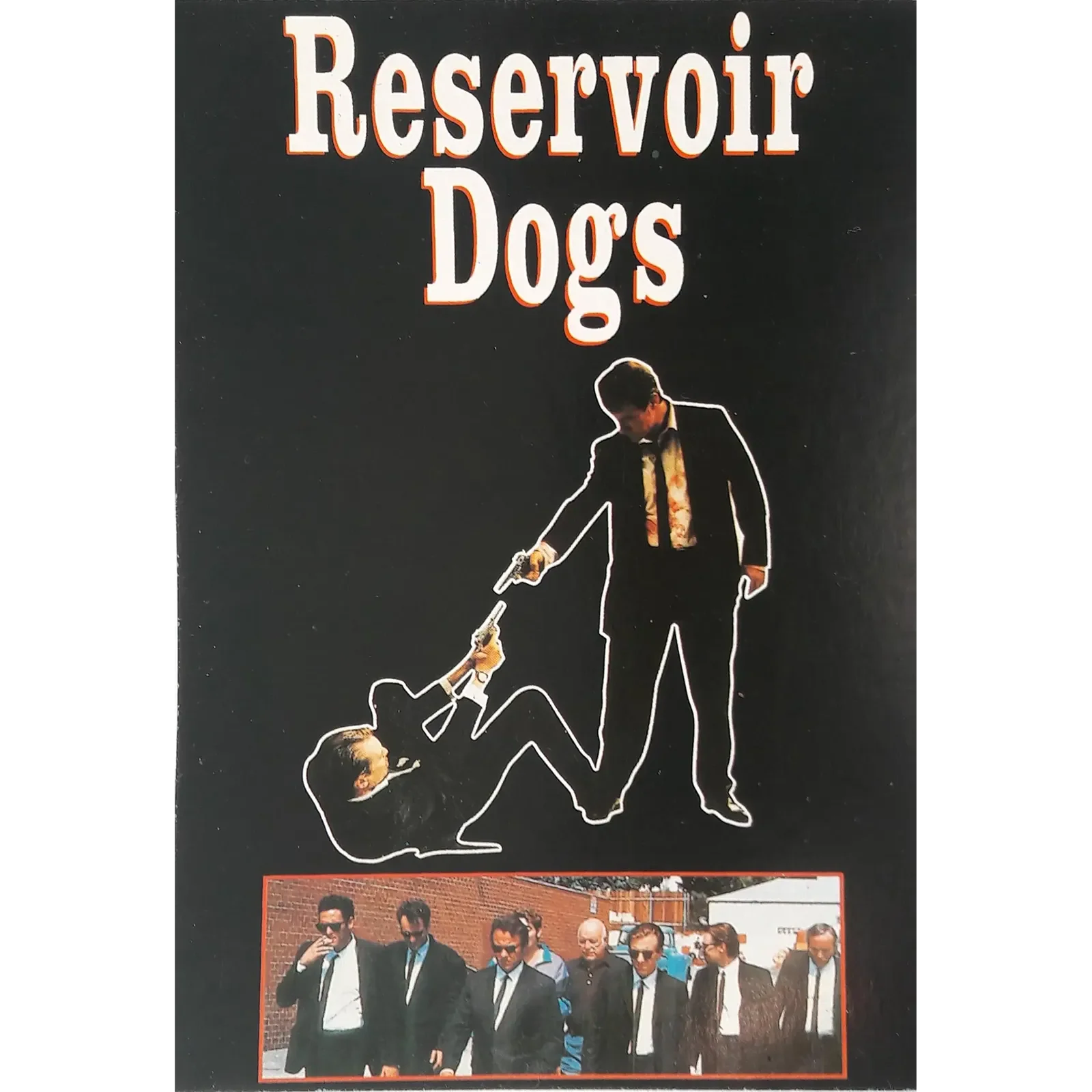 Carte postale Reservoir Dogs - Mr. White vs Mr. Pink
