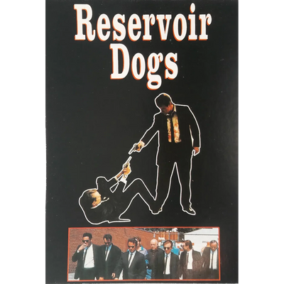 Carte postale Reservoir Dogs - Mr. White vs Mr. Pink