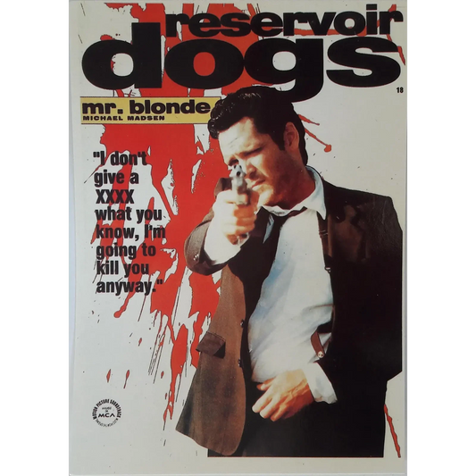Carte postale Reservoir Dogs - Mr. Blonde