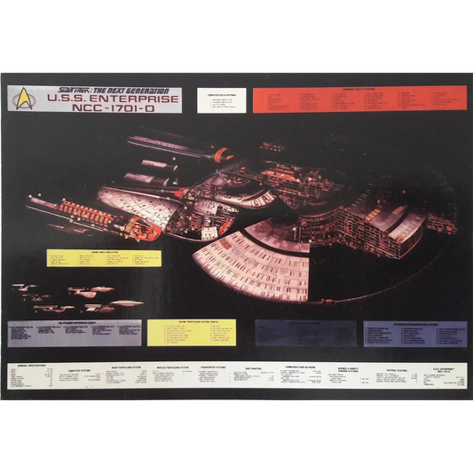 Postcard Star Trek