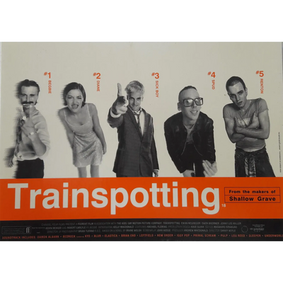 Carte postale Trainspotting