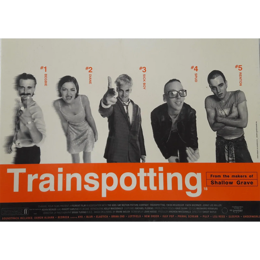 Postcard Trainspotting
