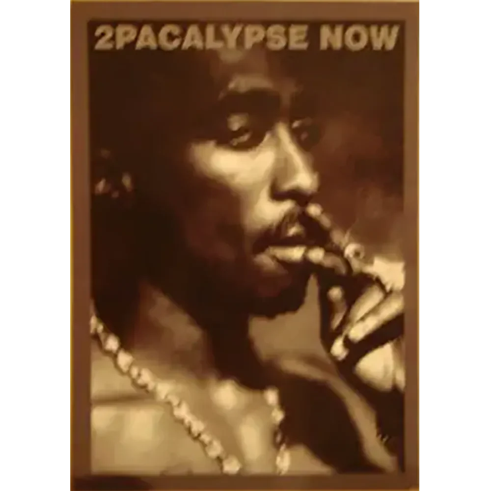 Carte postale Tupac - 2Pacalypse now