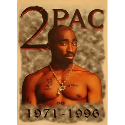 Carte postale Tupac - 1971-1996
