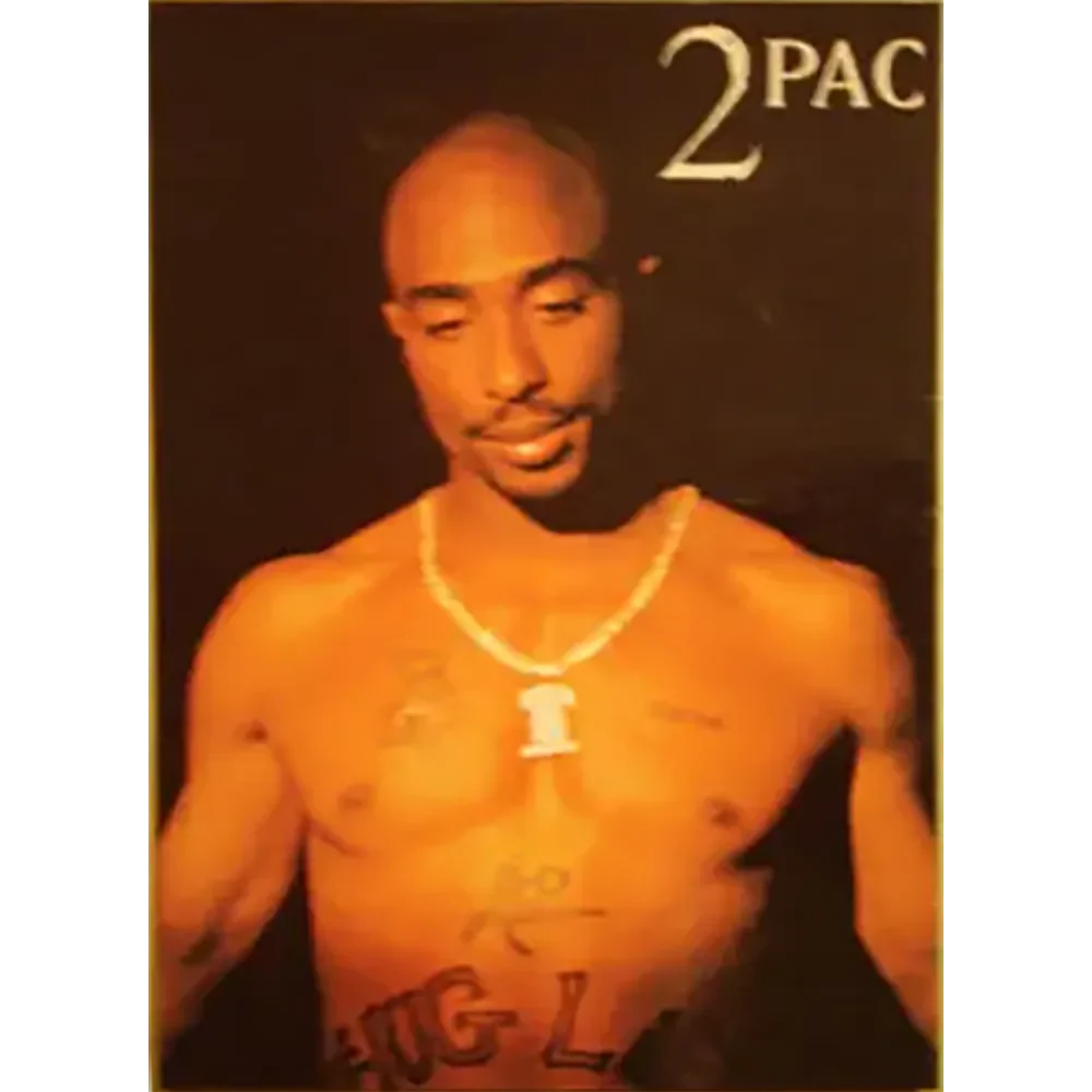 Postcard Tupac - Thug Life