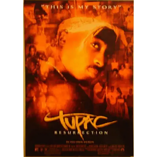Postcard Tupac - Resurrection