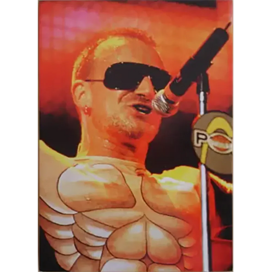 Postcard U2 - Bono PopMart Tour