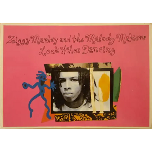 Postcard Ziggy Marley - Look who's dancing