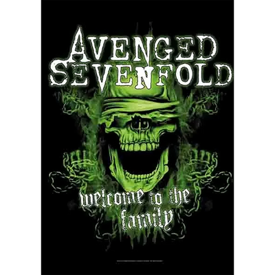 Drapeau Avenged Sevenfold - Welcome to the Family