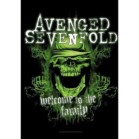 Drapeau Avenged Sevenfold - Welcome to the Family
