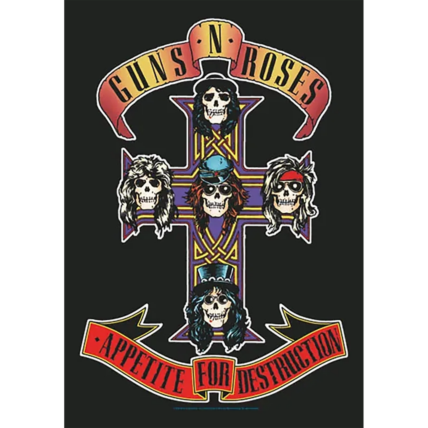 Drapeau Guns n' Roses - Appetite for Destruction