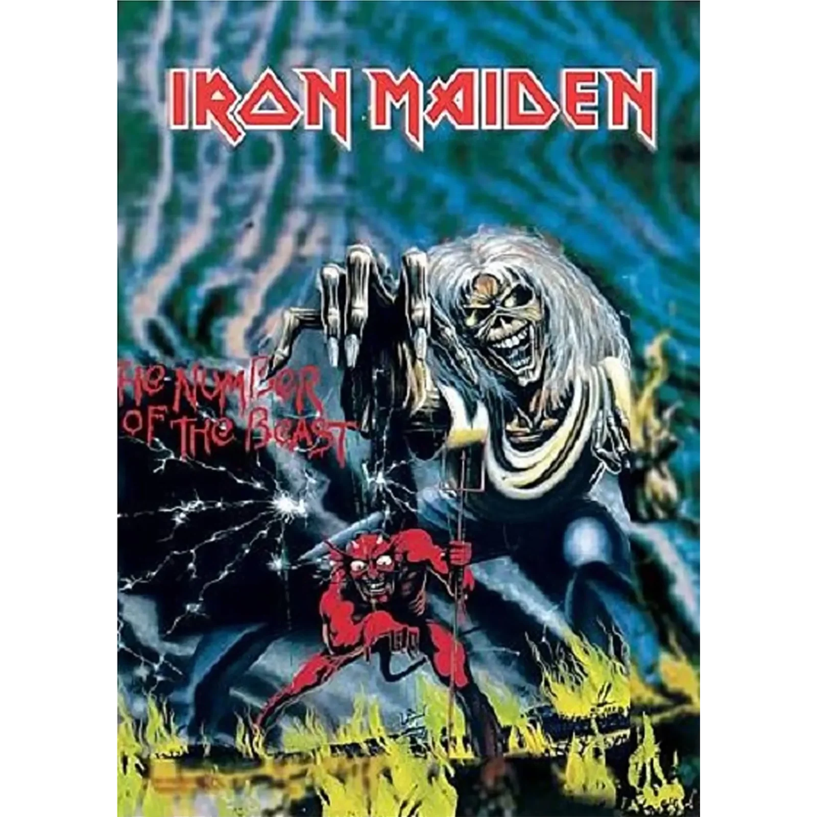 Drapeau Iron Maiden - The Number of the Beast