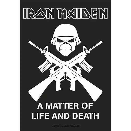 Flag Iron Maiden - A Matter of Life and Death