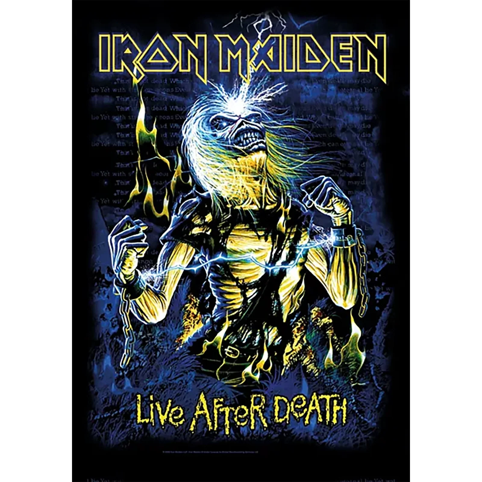Flag Iron Maiden - Live After Death