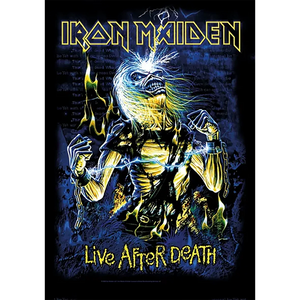 Flag Iron Maiden - Live After Death