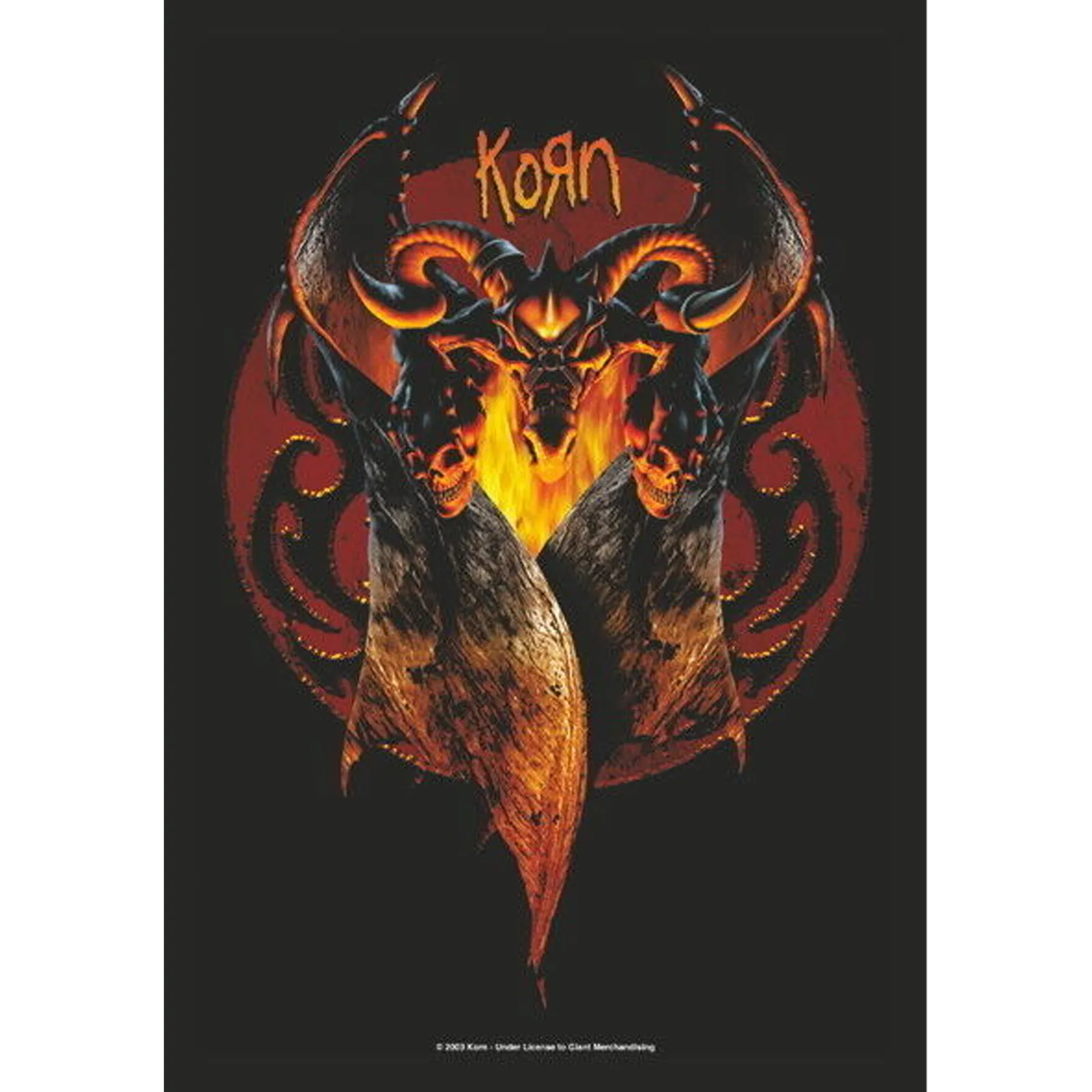 Drapeau KoRn - Demon