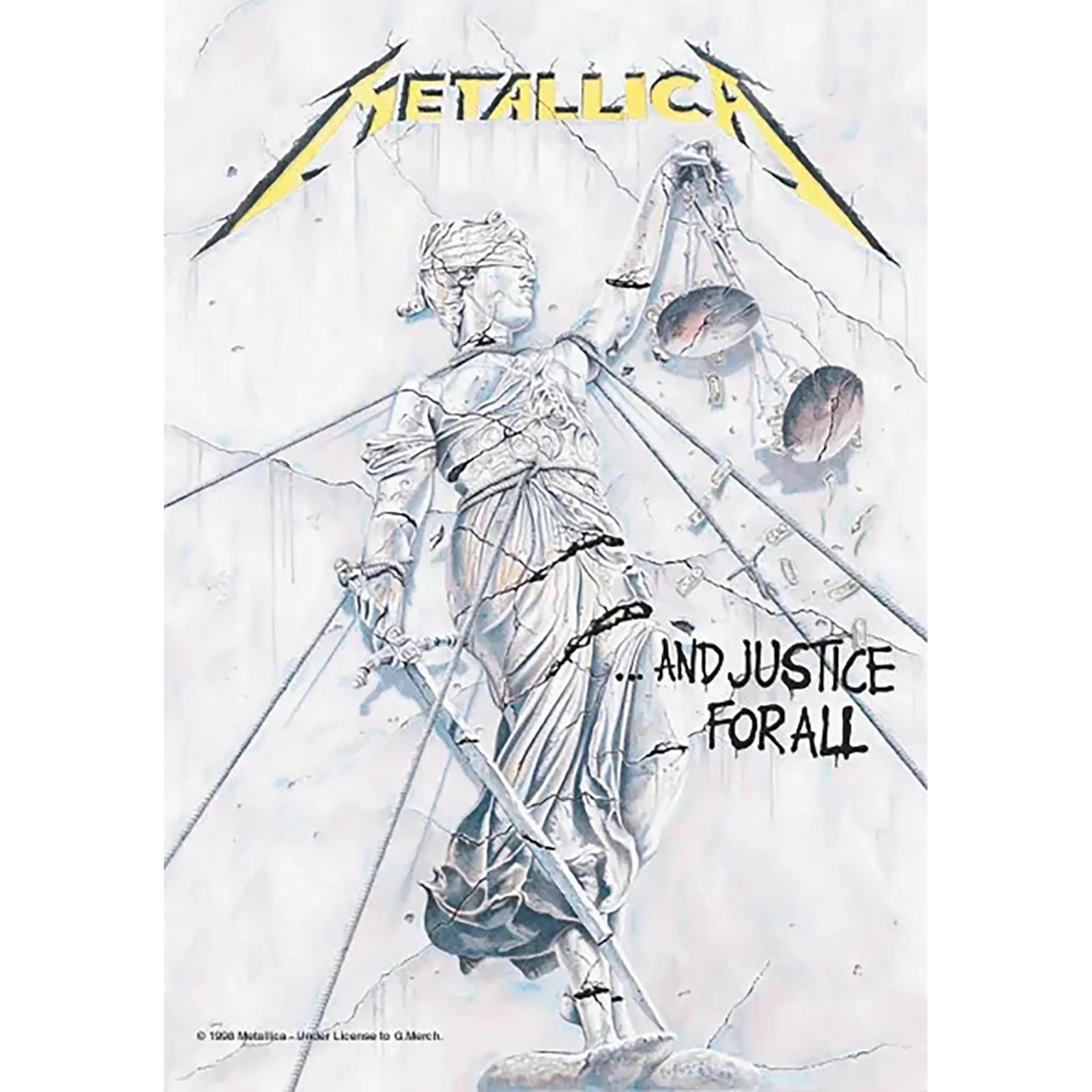 Drapeau Metallica - ... And Justice for all