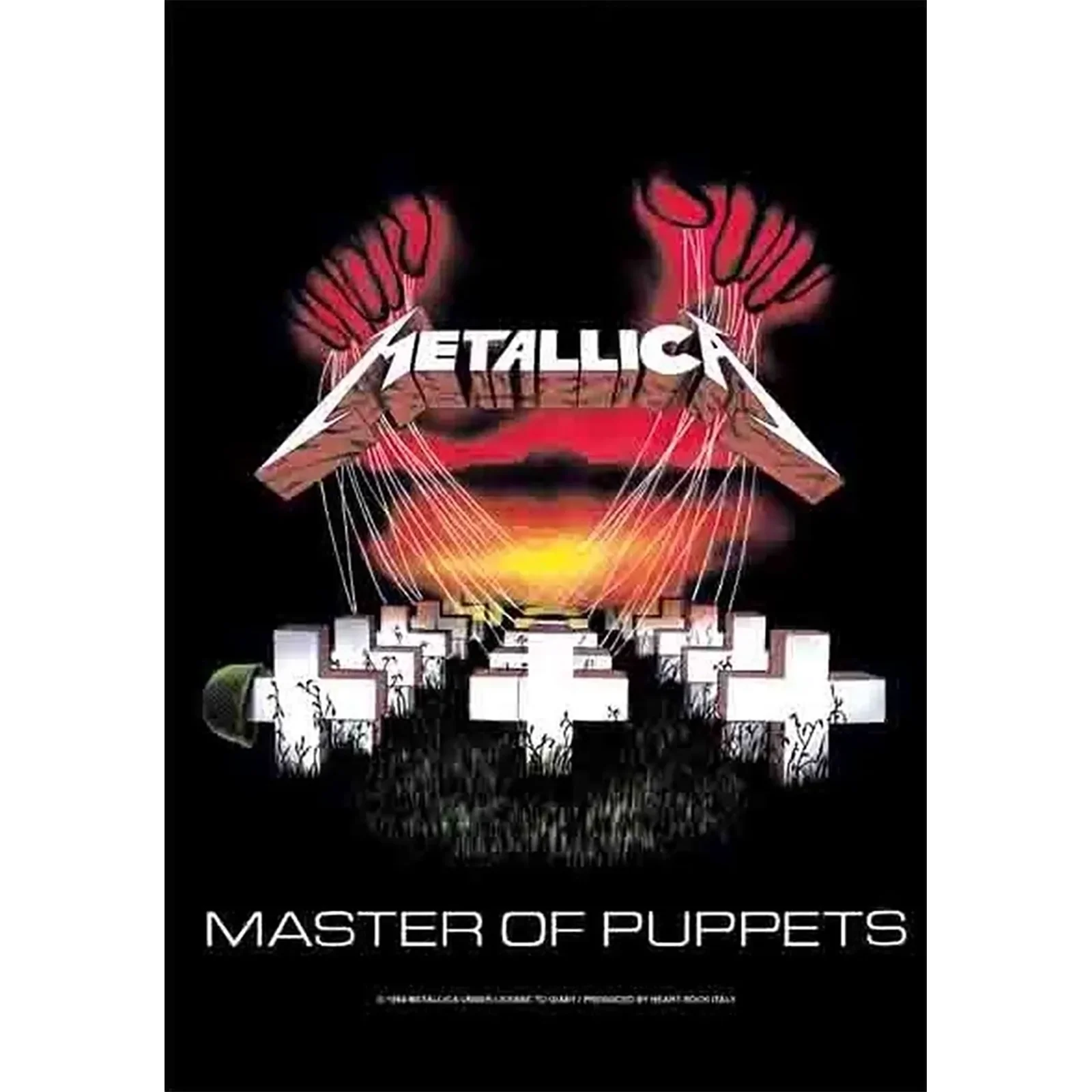 Drapeau Metallica - Master of Puppets