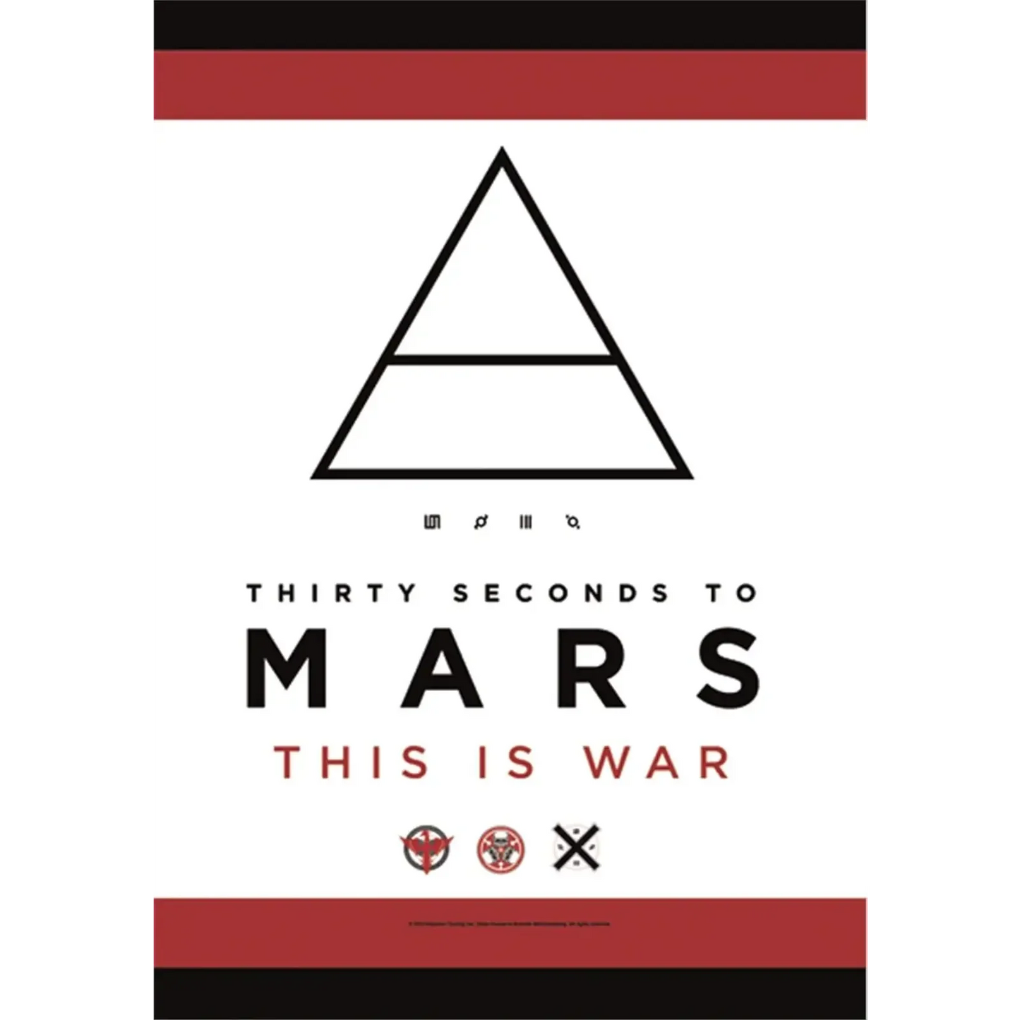 Flag Thirty Seconds to Mars - This is War