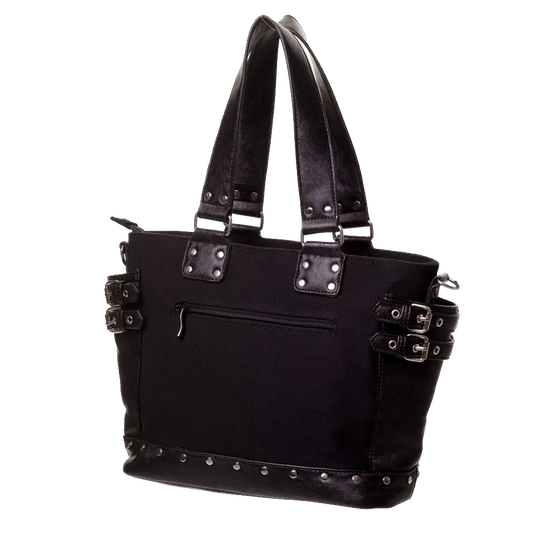 Sac Hellbound Banned Alternative – face arrière noire avec poche zippée