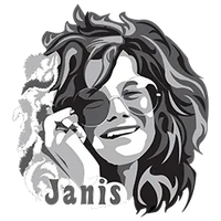 Logo officiel Janis Joplin